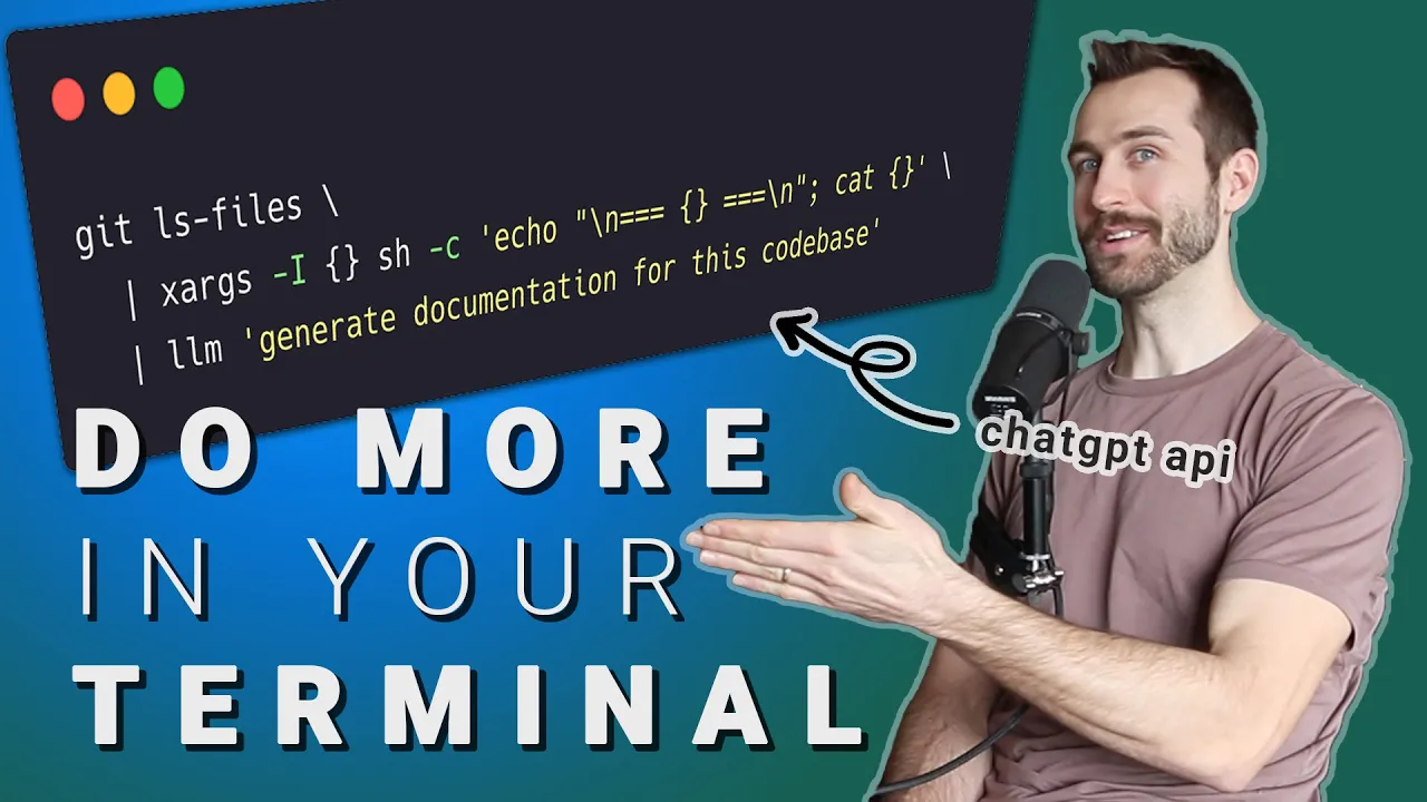 The awesome power of an LLM in your terminal
